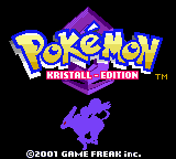 Pokemon - Kristall-Edition (Germany) Title Screen
